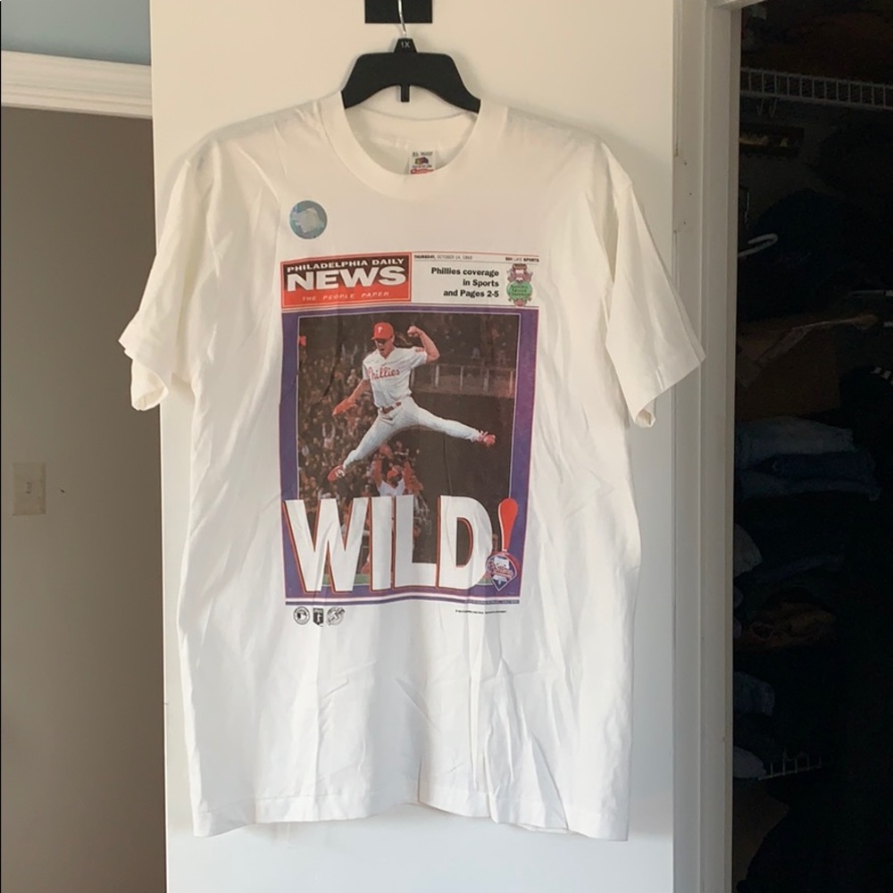 Vintage 1993 Philly Newspaper T-shirt